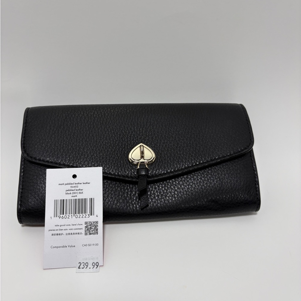Kate Spade Marti Pebbled Leather Wallet